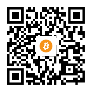 bitcoin:17vmkPB6hvpifNa3wzDfy8bz1q4abubVjd black Bitcoin QR code