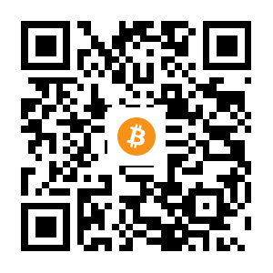 bitcoin:17vnNx31AYpGCD8mUBqN7Y8ZZ547pWSLwf black Bitcoin QR code
