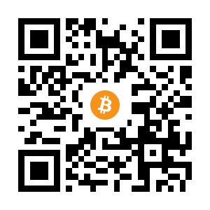 bitcoin:17vyUdSqLa7MDqPGzC6ko7PTeysp4ni3gu black Bitcoin QR code