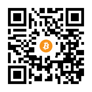 bitcoin:17wyZpn6V85C2tcZiEA4AMaXznp3Jt5SaG black Bitcoin QR code