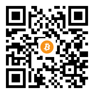 bitcoin:17xQEk6df1Zyzvzs3oLPU9k5BZ85uGxC19 black Bitcoin QR code