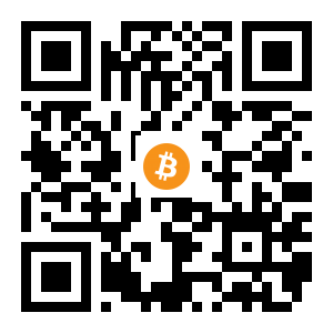 bitcoin:17y2SqG3fwvjk7YWcuodmFkeiEAqbUaze2 black Bitcoin QR code