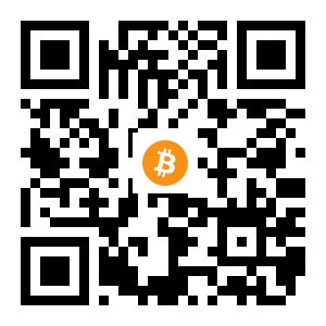 bitcoin:17y8NiNpqowVFF565PzRSbbZvMSKP3r7rp black Bitcoin QR code