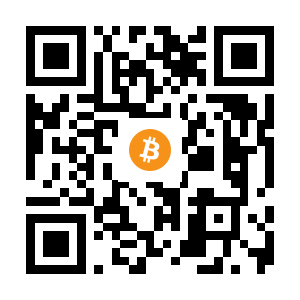 bitcoin:17zsGJN7LtgWpX7jFnFxFGD1HdDCwQ6zTX black Bitcoin QR code