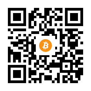 bitcoin:181tXAxbU6tUXyfezTkkTm9jFjSxUs6rws black Bitcoin QR code