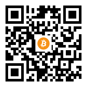 bitcoin:182Mqf9sQJPgjaBfe6pdpcSToG1Nfnhot9 black Bitcoin QR code