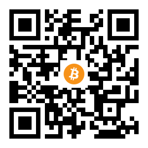 bitcoin:182t4kwbtU8o1fNA5smZSKHT4QyZZBHcVZ black Bitcoin QR code