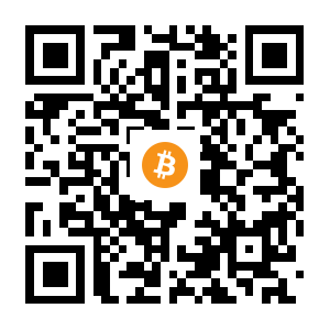 bitcoin:183N6M5ygvEhs4ANDLQLKu1DXxnzeDeeBt black Bitcoin QR code