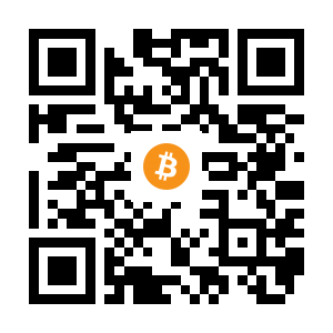 bitcoin:184LrHuumGfeimk89KLGHn4jKdmHFpd6yx black Bitcoin QR code
