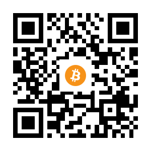 bitcoin:185DgXHQPm6LfJ9EQEaDKyYC6KDTNED8z6 black Bitcoin QR code
