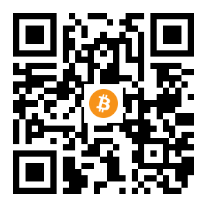bitcoin:185MdLWTjhEmwbh9R7QXyNhJYC82ByFDEZ black Bitcoin QR code