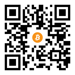 bitcoin:185vgatUXPZovPQestosvM1gQXUmCudtjU black Bitcoin QR code