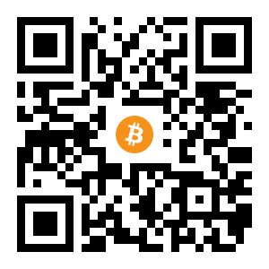 bitcoin:1865sxFCw6TM6tfCbfztgpuoZq6jah7EEq black Bitcoin QR code