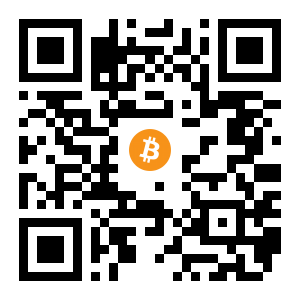 bitcoin:186TaEaNLjcCW4P3DT9FxjhBkobcdrFGpy black Bitcoin QR code