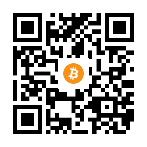 bitcoin:187oEYsgwxnTVgNsAcJCErv448TewzRc8u black Bitcoin QR code