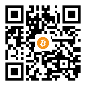 bitcoin:188c4SQTpx9zj2NS8VTtTmHtvn1JLemWme black Bitcoin QR code