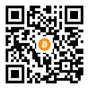 bitcoin:189JgyhRVw6EXExdXXw4UbNPg12T57XrcR black Bitcoin QR code