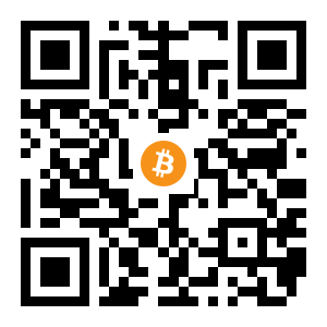bitcoin:189fQDeprDyH4WWznGVMxrhd5UqP8WFZsA black Bitcoin QR code