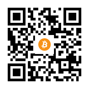 bitcoin:18ABar4mTUsApKV6mGQzp8AteupqRQhK25 black Bitcoin QR code