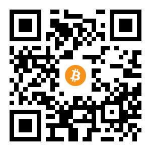 bitcoin:18CPQ9BwTaH3px2bkz438snEL94aVuD5MU black Bitcoin QR code