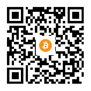 bitcoin:18CXJ6LjjqycGEhnG1nHZatZRQCufPKyJv black Bitcoin QR code