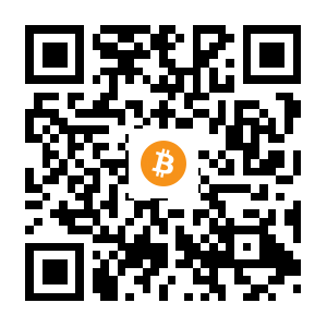 bitcoin:18ErcydZeohX6W5FtxhiQSnqKLodpJa9ev black Bitcoin QR code