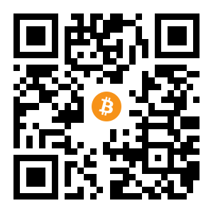 bitcoin:18FHrRerd7ruAj3Pu4wjo52H5GYmMo2ApP black Bitcoin QR code