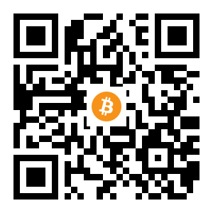 bitcoin:18G9aLZErQJhcKHD12ufmkLWrvGFHx4BqN black Bitcoin QR code