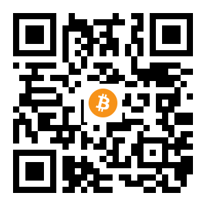 bitcoin:18GeMqPsG9rWffQCcvoMAYifB5aLgMpQfD black Bitcoin QR code