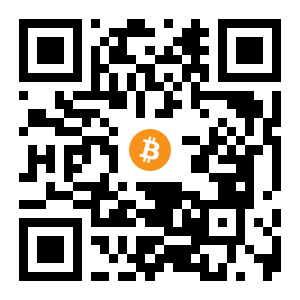 bitcoin:18H7My57zrgYBZQxZbygMDJxhTTnPYSAGd black Bitcoin QR code