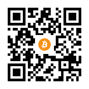 bitcoin:18HHUobqfDSmZp2FHHMqkqp6JDmcSyWGDV black Bitcoin QR code