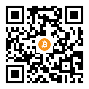 bitcoin:18Hsi3vG4v98QWPMvDsokGgaSpKMKMWE3w black Bitcoin QR code