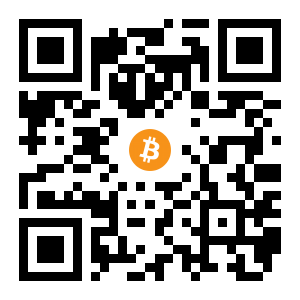 bitcoin:18JkYzPQnCRByzdJuYo1HA9oobeHg3Z6zB black Bitcoin QR code
