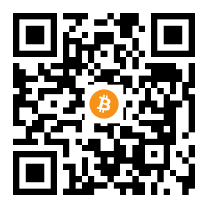 bitcoin:18KeL2Pu2DuRDkXFPd8MY8bkFJZSiKDVrv black Bitcoin QR code