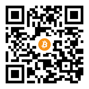 bitcoin:18LGVVDh25E6wsHaj9np9dEHLY8hYDfaDp black Bitcoin QR code
