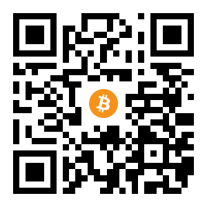 bitcoin:18LHVbrZWm6tDPV4Kc4daeXuv8JHXe35cp black Bitcoin QR code