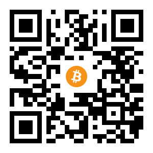 bitcoin:18LWKoyfp7kCaPD8e5ZjDGV5pZ5A92BNDg black Bitcoin QR code