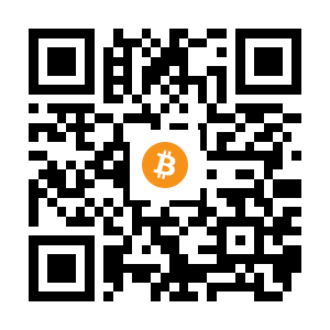 bitcoin:18NrLgk9sRBtmdsRP5j4KwPcwy9tCzJm1o black Bitcoin QR code