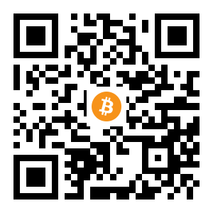 bitcoin:18Pobm9V8XefxfZVTcypXZv7QtA1Sirfhw black Bitcoin QR code