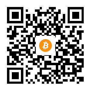 bitcoin:18QTSGT12SPcxxcXMKicLLHCANcyqcgVd5 black Bitcoin QR code