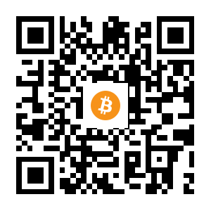 bitcoin:18QUaSy5UVvNWNK1p1iVgiGyK6WoRc1Azb black Bitcoin QR code