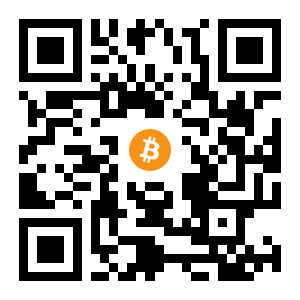 bitcoin:18Qpzh5CkPboQ99wDgbRrn9eyvk3PuHgKB black Bitcoin QR code