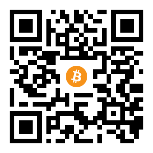 bitcoin:18Rv3pCeQfxugBvLca7T5rt3GwDxu8fJLW black Bitcoin QR code