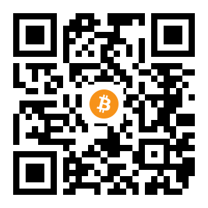 bitcoin:18TDqzfvGZhdrMYrGEes84ZcEs3FG18okT black Bitcoin QR code