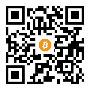 bitcoin:18UsucUwjABZ4m7uRfZWk4Q7yLFa8NrPcw black Bitcoin QR code