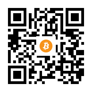 bitcoin:18V1mGDF2m5DUVnn8R7xwKYH2E7ksqW4wC black Bitcoin QR code