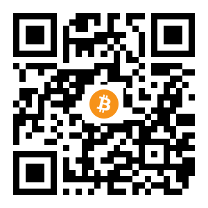 bitcoin:18WB29TuReS2GBCenrGcWLKctfjBTLdujW black Bitcoin QR code
