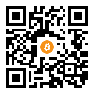 bitcoin:18XP5T1mVVaFH13aRg68JuqKKSJyiEzAZL black Bitcoin QR code