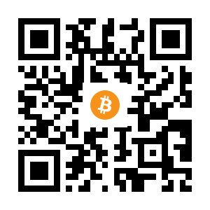 bitcoin:18XxmCMVdZdWdpu1roJbPvwrcitnveBeAB black Bitcoin QR code