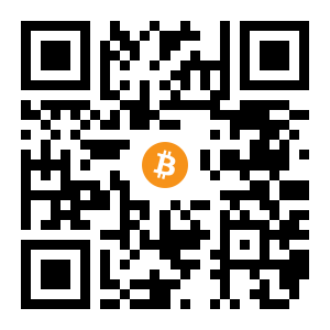 bitcoin:18YQhKcTkDCBouWi5csouZqNtN1imHMG9W black Bitcoin QR code